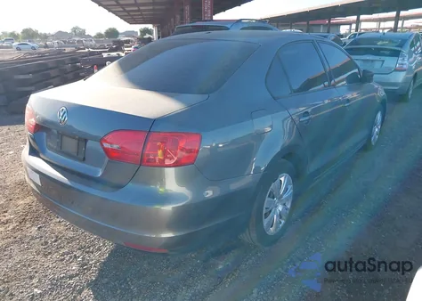 2012 Volkswagen Jetta 2.0L S z USA, uszkodzony, nr VIN 3VW1K7AJ9CM333472